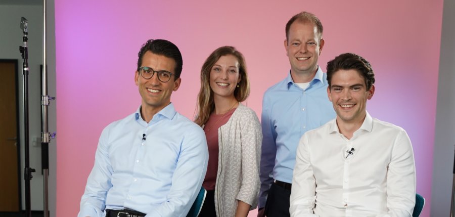 Startup-Essen – Start-up Story EWG- Team trifft Indutau