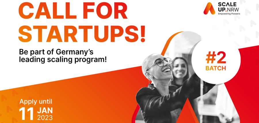 Startup-Essen – Bewerbung für Scale-up NRW Programm bis 11.01.2023 möglich
